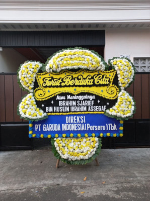 Papan Bunga Duka di Sekeloa