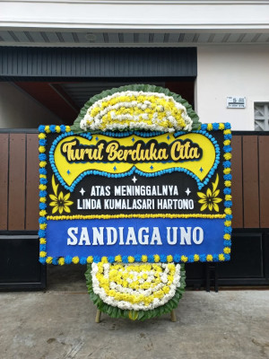 Papan Bunga Duka di Sekeloa