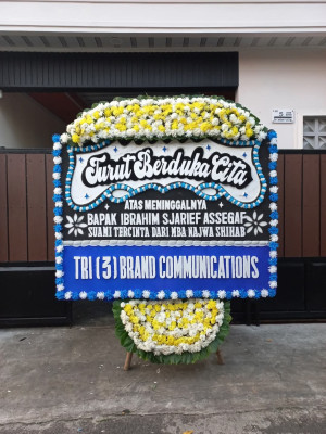 Papan Bunga Duka di Sekeloa